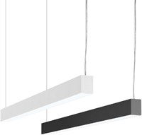 Pragmalux Skyline 1,2m DALI2 12,5-36W 1500-4550lm 2CCT 3000-4000K prisma zwart RAL9005-2