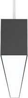 Pragmalux Skyline 1,2m DALI2 12,5-36W 1500-4550lm 2CCT 3000-4000K prisma zwart RAL9005-4