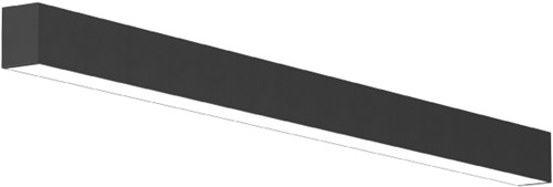 Pragmalux Skyline 1,5m 12,5-44W 1575-5650lm 2CCT 3000-4000K opaal zwart RAL9005-1