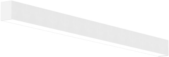 Pragmalux Skyline 1,5m DALI2 39,5W 5625lm 2CCT 3000-4000K med uplight 10,5W 1350lm prisme hvid RAL9016