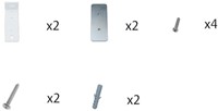 Pragmalux Skyline wand opbouwset zwart-1