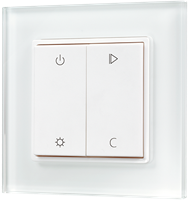 Touchdimmer RGB+Mono 1 kanaal (Berker, Gira, Jung) incl. batterij