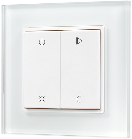 Touchdimmer RGB+Mono 1 kanaal (Berker, Gira, Jung) incl. batterij
