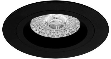 Pragmalux Inbouwspot Ados Rond Zwart - Incl. GU10 Fitting