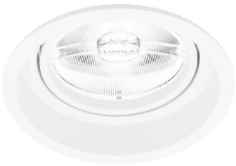 Pragmalux Inbouwspot Dome AR111 Rond Verdiept Kantelbaar Wit - Incl. G53 Fitting