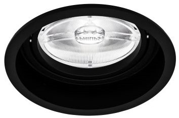 Pragmalux Inbouwspot Dome AR111 Rond Verdiept Kantelbaar Zwart - Incl. G53 Fitting