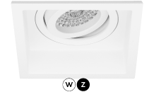 Inbouwspot Dome Deep Vierkant