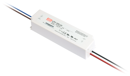 Mean Well LED Driver CV LPV IP67 24V DC 100W