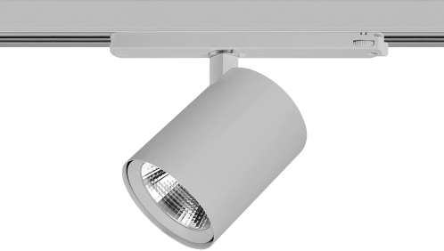 Pragmalux LED 3-Fase Railspot Alto 36W 4000K CRI>90 PW 60D 4455lm Grijs