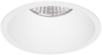 Pragmalux LED Inbouwspot Pico IP44 Vast 12W 4000K CRI>90 38D 800lm Wit Ø82 Buitenmaat - Gatmaat Ø70 - Dimbaar