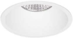 Pragmalux LED Inbouwspot Pico IP44 Vast 12W 4000K CRI>90 38D 800lm Wit Ø82 Buitenmaat - Gatmaat Ø70 - Dimbaar