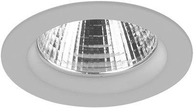 Pragmalux LED Inbouwspot Ponto Rond 32W 3000K CRI>90 36° 4350lm Ø108 Buitenmaat - Gatmaat Ø97 Grijs