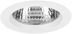 Pragmalux LED Inbouwspot Ponto Rond 32W 3000K CRI>90 36° 4350lm Ø108 Buitenmaat - Gatmaat Ø97 Wit