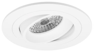 Pragmalux Inbouwspot Alpha Rond Kantelbaar wit - Incl. GU10 Fitting