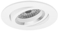 Pragmalux Inbouwspot Aura Rond Kantelbaar wit - Incl. GU10 Fitting