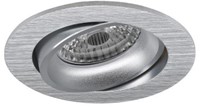 Pragmalux Inbouwspot Delta Rond Kantelbaar aluminium - Incl. GU10 Fitting