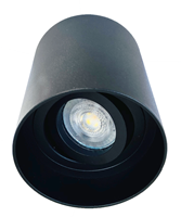 Pragmalux Opbouwspot Luxo Rond Kantelbaar Zwart RAL9004 - Incl. GU10 Fitting-2