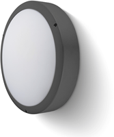 Pragmalux LED Bulkhead Venus G2 Ø300 Ring Grijs RAL7016-1