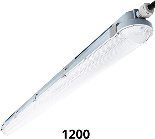 Pragmalux LED TL Waterdicht Armatuur Hermes IP66 120cm 21-35W 4000K 3100-5100lm (2x36W)