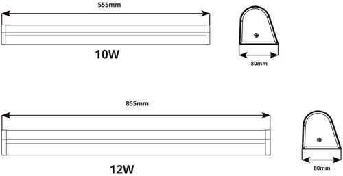 Pragmalux LED Spiegelarmatuur Aqualis rond IP44 IK08 855mm 12W 1400-1650lm 2700K-3000K-4000K 3-CCT zwart RAL9005-5