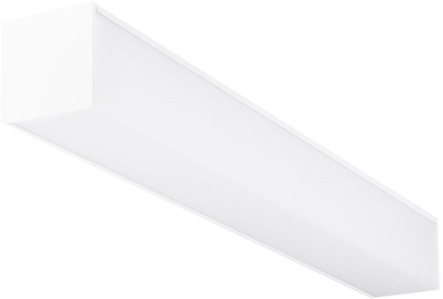Pragmalux LED Spiegelarmatuur Aqualis vierkant IP44 IK03 600mm 15W 1700-1900lm 2700K-3000K-4000K 3-CCT wit RAL9016-1