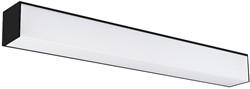Pragmalux LED Spiegelarmatuur Aqualis vierkant IP44 IK03 900mm 20W 2250-2600lm 2700K-3000K-4000K 3-CCT zwart RAL9005