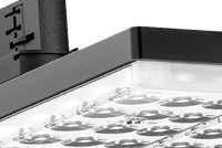 Pragmalux LED 3-Fase Railarmatuur Arda 115x6,5cm Linear Lens 48W 3000K 4657-6575lm 30° zwart incl. driver Dip Switch-1