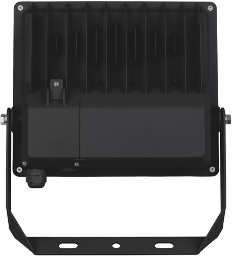 Pragmalux LED Breedstraler Auva G3 IP66 C4 60-100W 3000K-5000K 3CCT 10000-17000lm asymmetrisch incl. photocell zwart RAL9004-3