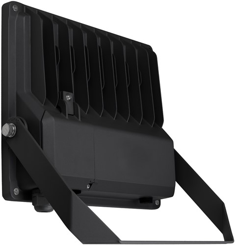 Pragmalux LED Breedstraler Auva G3 IP66 C4 60-100W 3000K-5000K 3CCT 10000-17000lm asymmetrisch incl. photocell zwart RAL9004-4