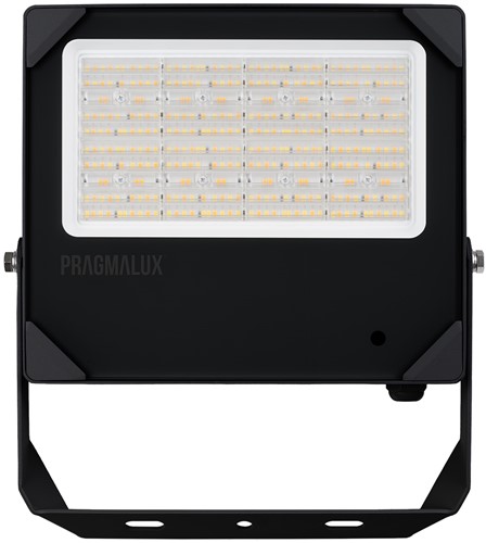 Pragmalux LED Breedstraler Auva G3 IP66 C4 60-100W 3000K-5000K 3CCT 10000-17000lm asymmetrisch incl. photocell zwart RAL9004-1