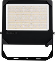 Pragmalux LED Breedstraler Auva G3 IP66 C4 120-200W 3000K-5000K 3CCT 19500-32500lm asymmetrisch zwart RAL9004  DALI2-1