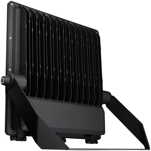 Pragmalux LED Breedstraler Auva G3 IP66 C4 180-300W 3000K-5000K 3CCT 30300-51500lm asymmetrisch zwart RAL9004  DALI2-4