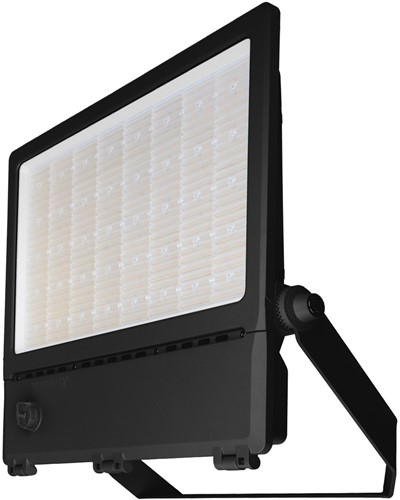 Pragmalux LED Breedstraler Auva G3 IP66 C4 300-500W 3000K-5000K 3CCT 50000-85000lm asymmetrisch zwart RAL9004  DALI2