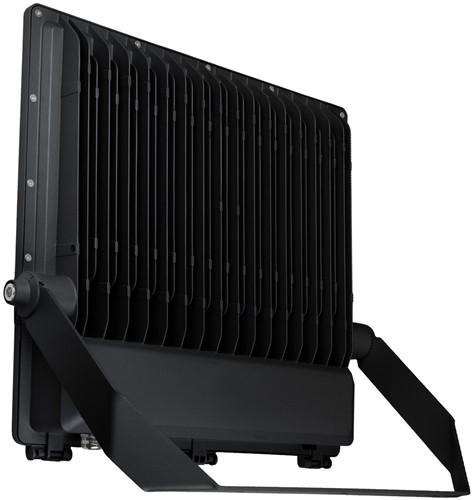 Pragmalux LED Breedstraler Auva G3 IP66 C4 300-500W 3000K-5000K 3CCT 50000-85000lm asymmetrisch zwart RAL9004-4