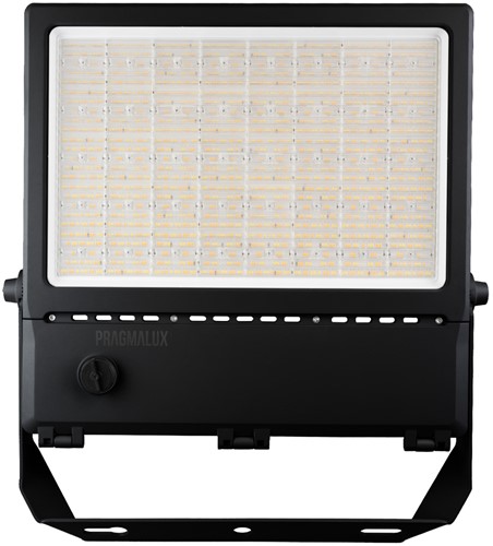 Pragmalux LED Breedstraler Auva G3 IP66 C4 300-500W 3000K-5000K 3CCT 50000-85000lm asymmetrisch zwart RAL9004  DALI2-1