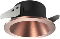Pragmalux Inbouwspot met bladveren Bela IP55 geborsteld rosé goud - Incl. GU10 Fitting-1