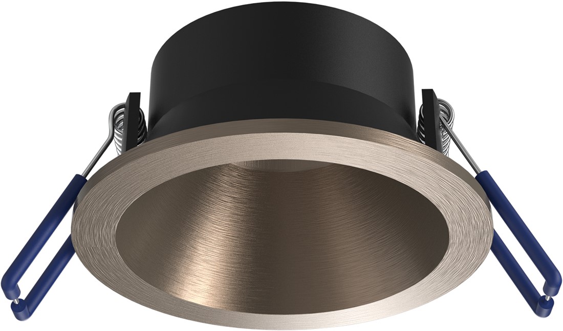 Pragmalux indbygget spotlight Bela IP55 børstet bronze - inkl. GU10 Fitting