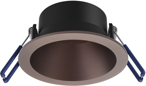 Pragmalux Inbouwspot Bela IP55 geborsteld donker bronze RAL8017- Incl. GU10 Fitting-1