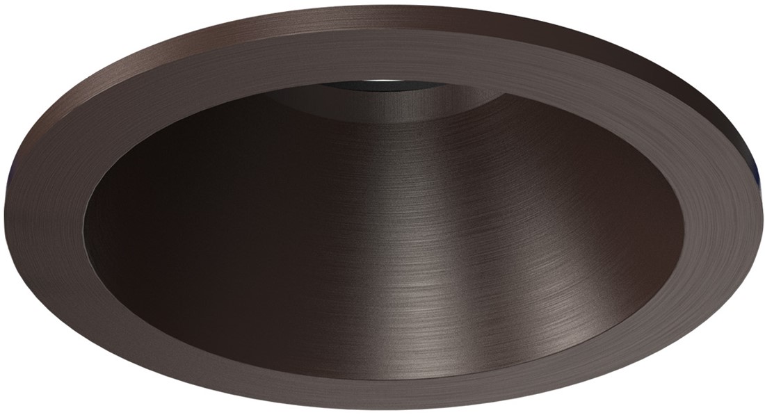 Pragmalux indbygget spotlight Bela IP55 børstet mørk bronze - inkl. GU10 fitting