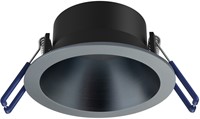 Pragmalux Inbouwspot Bela IP55 geborsteld gunmetal RAL7031- Incl. GU10 Fitting-1
