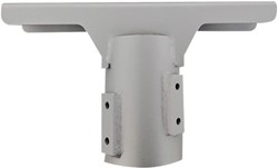 Pragmalux LED Breedstraler Auva G3 50W bevestigingsbeugel paal Ø60 grijs