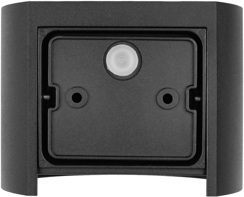 Pragmalux LED Wandarmatuur Blocq halfrond Up/Down IP65 2x3W 360lm 2700-3000-4000K 3CCT CRI>90 instelbare lichtbundel 0-120° zwart - fase dimbaar-3