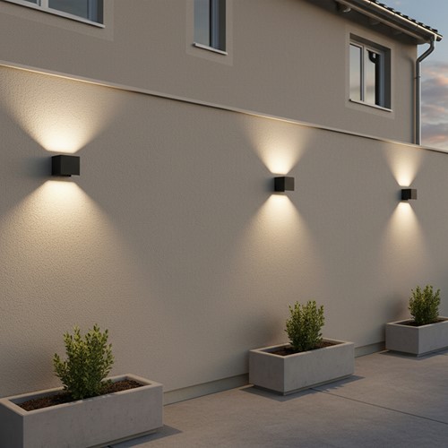 Pragmalux LED Wandarmatuur Blocq Up/Down IP65 2x3W 280lm 2000-3000K dim to warm CRI>90 instelbare lichtbundel 0-120° wit - fase dimbaar-6