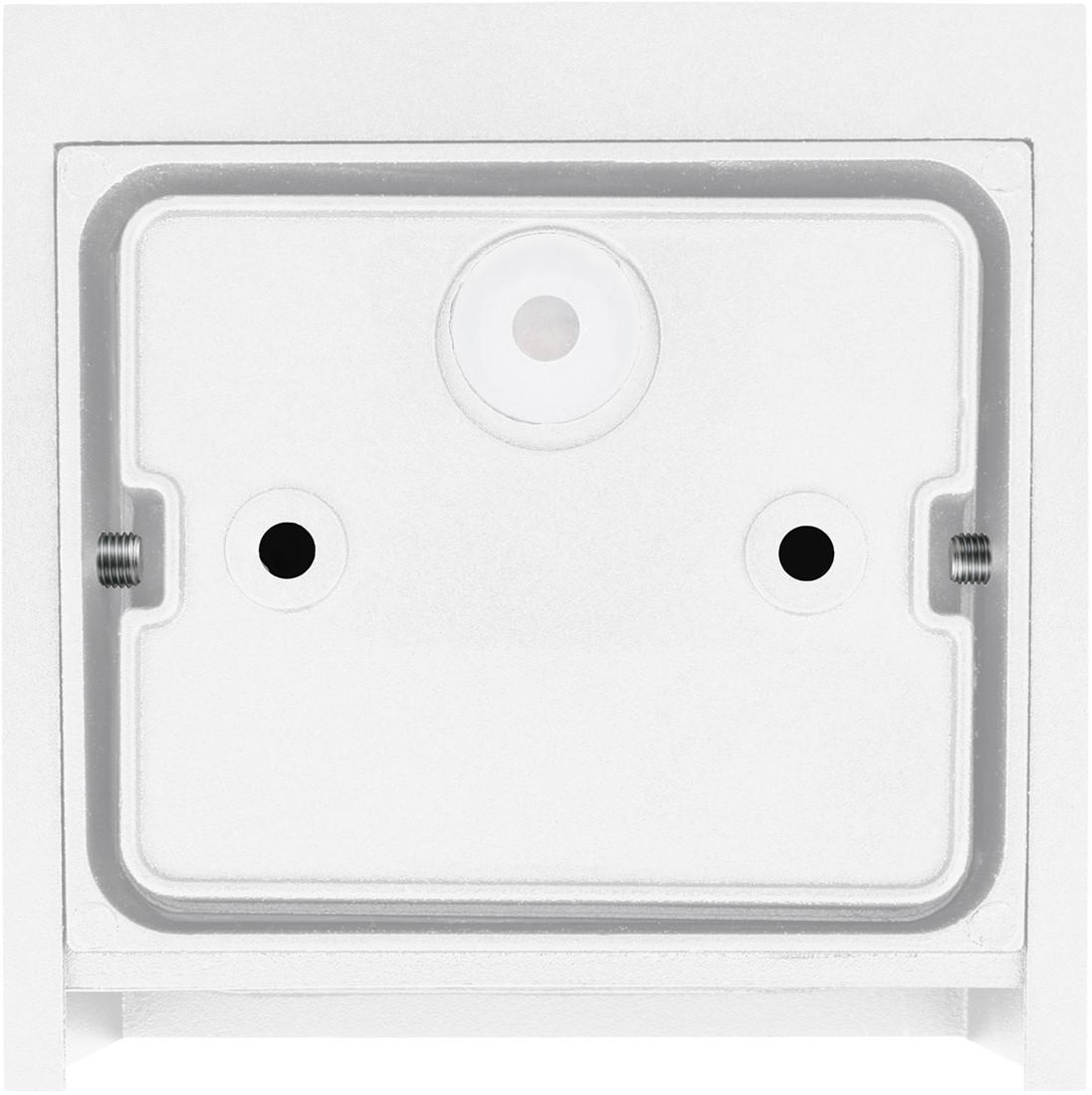 Pragmalux LED vægarmatur Blocq Op/Ned IP65 2x3W 360lm 2700-3000-4000K 3CCT CRI>90 justerbar lysstråle 0-120° hvid - fase-dæmpbar