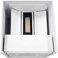 Pragmalux LED Wandarmatuur Blocq Up/Down IP65 2x3W 360lm 2700-3000-4000K 3CCT CRI>90 instelbare lichtbundel 0-120° wit - fase dimbaar-2