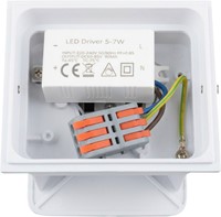 Pragmalux LED Wandarmatuur Blocq halfrond Up/Down IP65 2x3W 280lm 2000-3000K dim to warm CRI>90 instelbare lichtbundel 0-120° wit - fase dimbaar-4