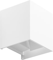 Pragmalux LED Wandarmatuur Blocq Up/Down IP65 2x3W 280lm 2000-3000K dim to warm CRI>90 instelbare lichtbundel 0-120° wit - fase dimbaar
