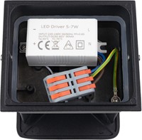 Pragmalux LED Wandarmatuur Blocq Up/Down IP65 2x3W 280lm 2000-3000K dim to warm CRI>90 instelbare lichtbundel 0-120° zwart - fase dimbaar-4