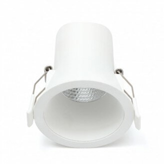 Pragmalux LED Spotlight Casso IP44 dimbaar 6W 500lm ø81 Buitenmaat-Gatmaat ø68-73 40° 2700K UGR<19 Wit-2