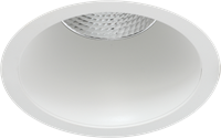 Pragmalux LED Spotlight Casso IP44 dimbaar 9W 810lm ø103 Buitenmaat-Gatmaat ø90-95 40° 2700K UGR<19 Wit